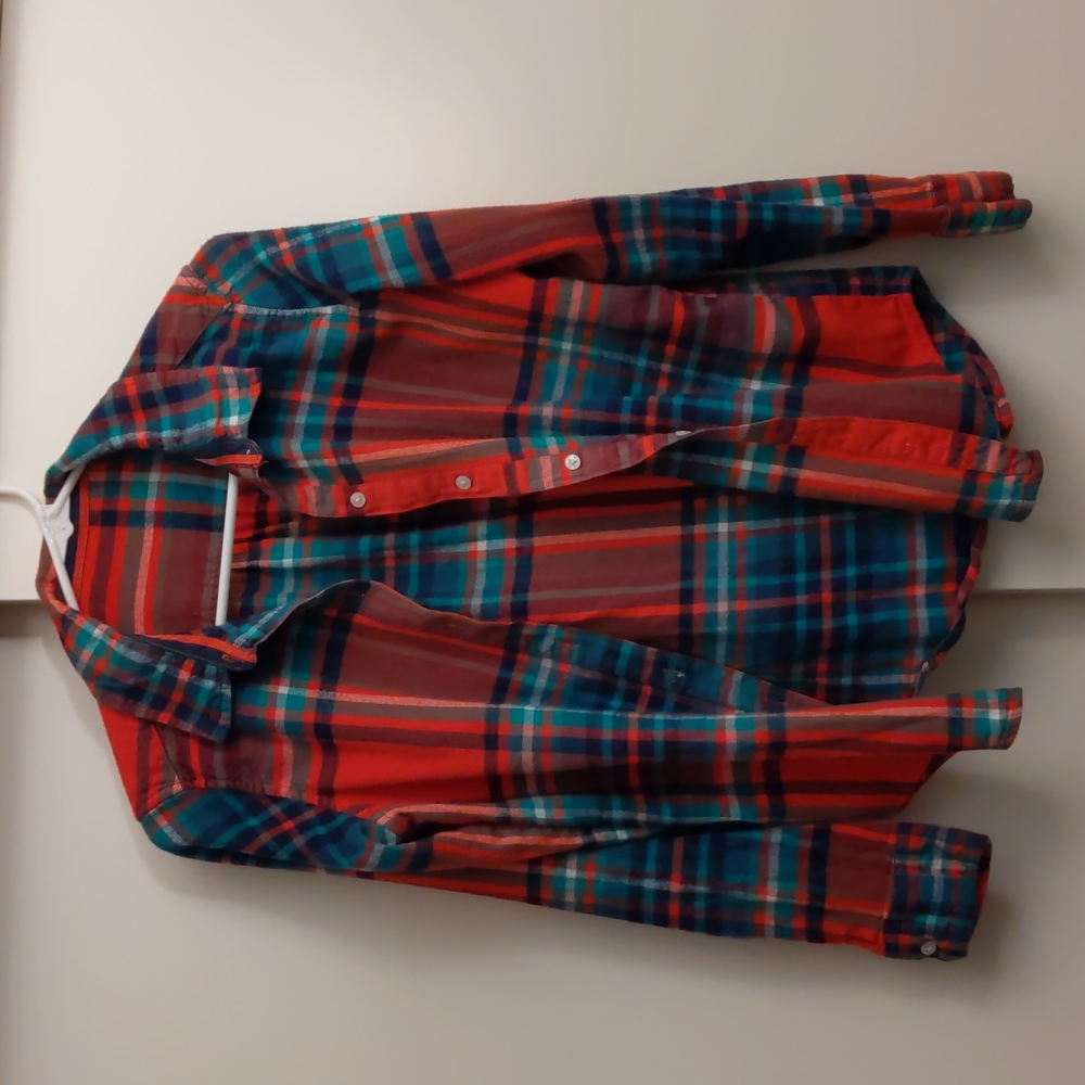 Aerie flannel pajama top, XS